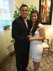 Congratulations to Leo and Lourdes!