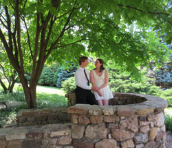 Andrew and Chelsea's Intimate Ceremony at Virginia Western Arboretum